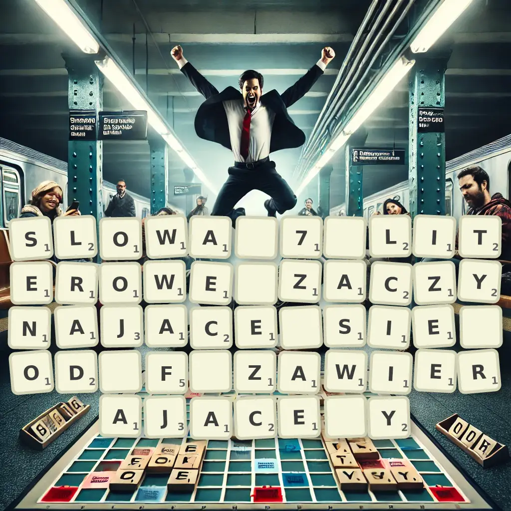 Słowa 7-literowe, zaczynające się od F, zawierające Y