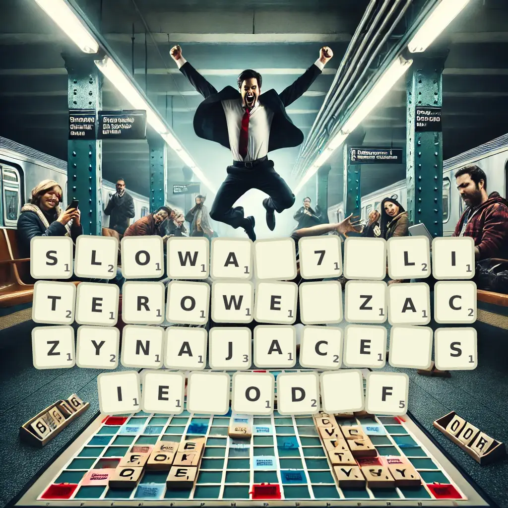 Słowa 7-literowe, zaczynające się od F