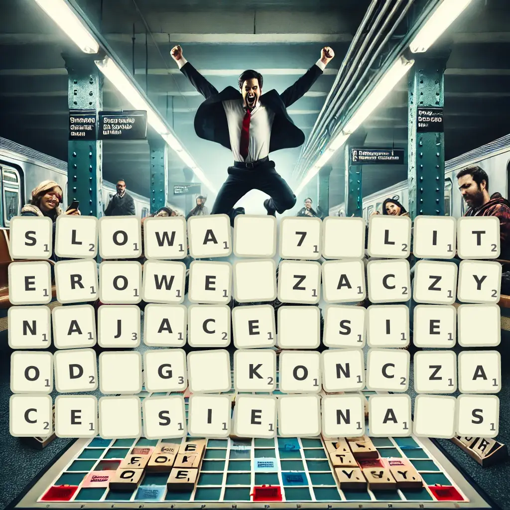 Słowa 7-literowe, zaczynające się od G, kończące się na Ś