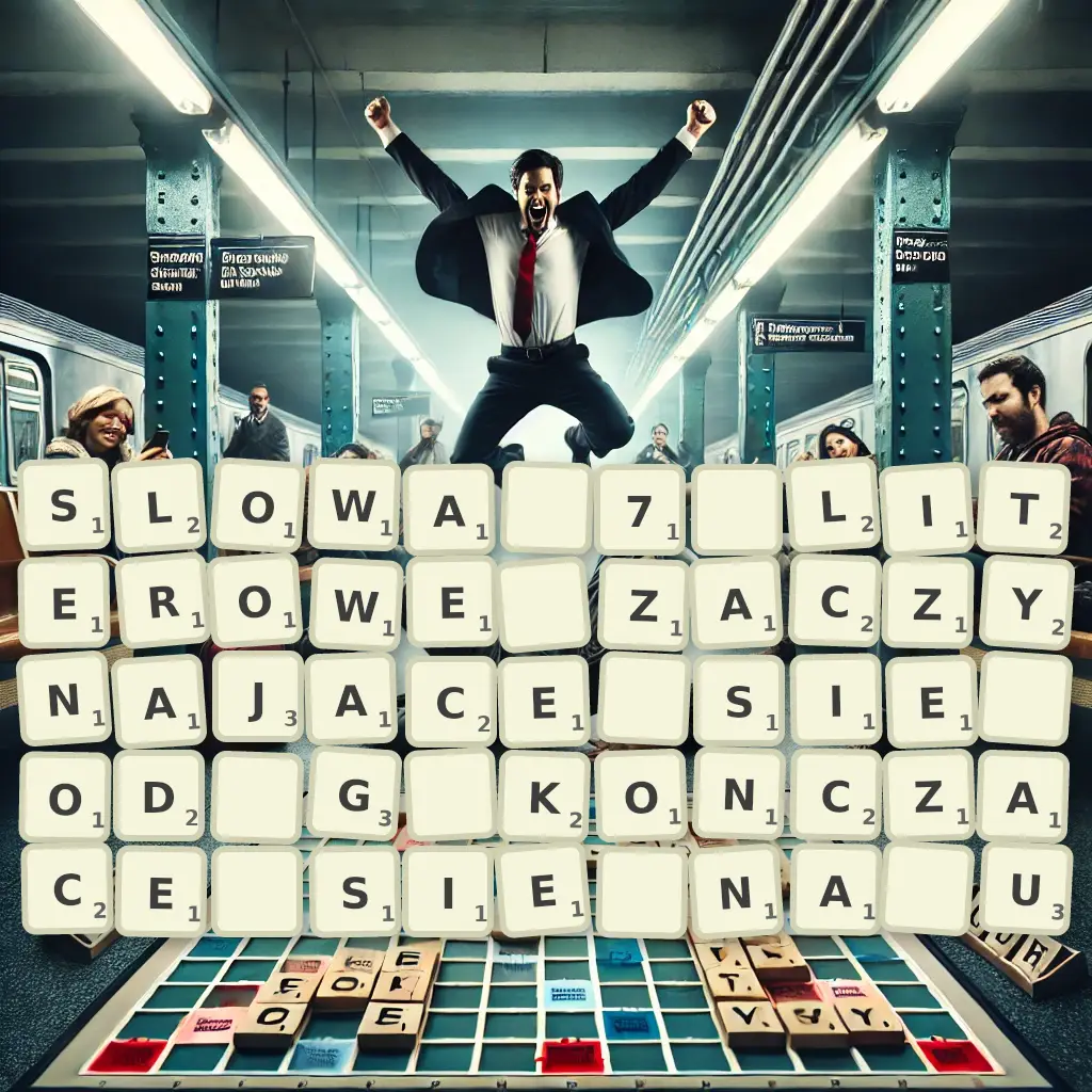 Słowa 7-literowe, zaczynające się od G, kończące się na U