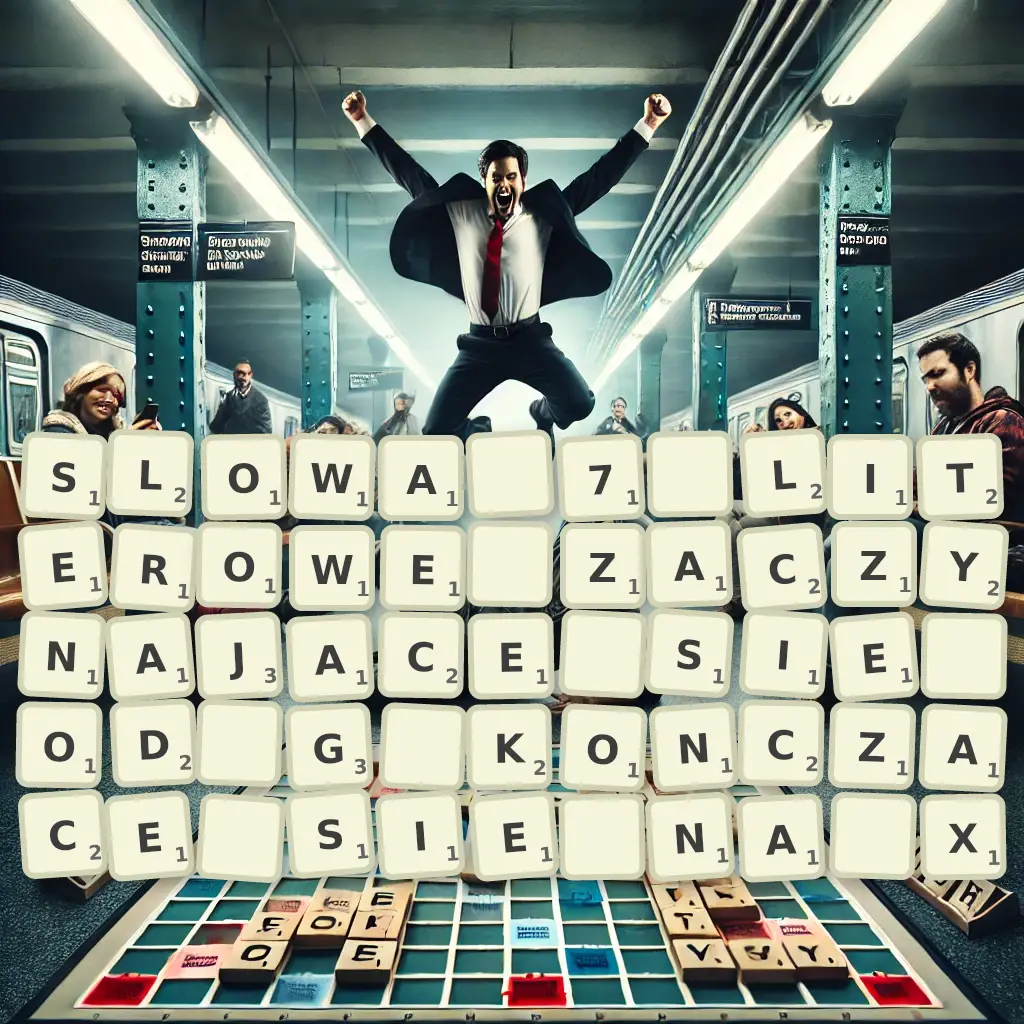 Słowa 7-literowe, zaczynające się od G, kończące się na X