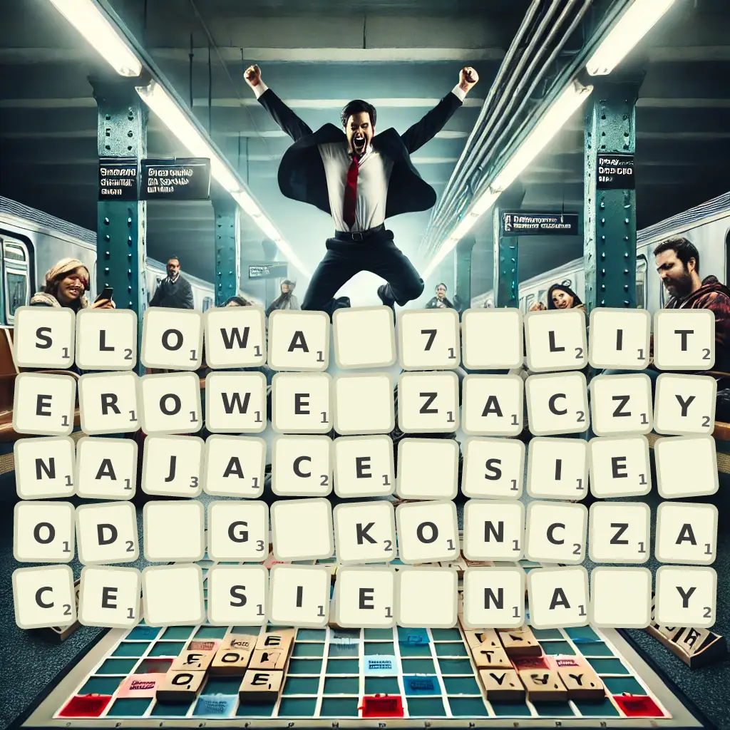 Słowa 7-literowe, zaczynające się od G, kończące się na Y