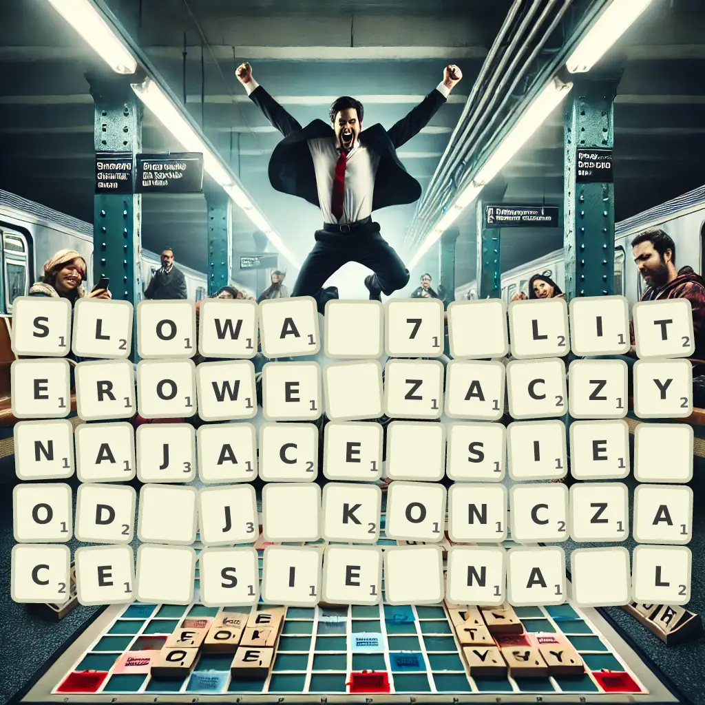 Słowa 7-literowe, zaczynające się od J, kończące się na Ł