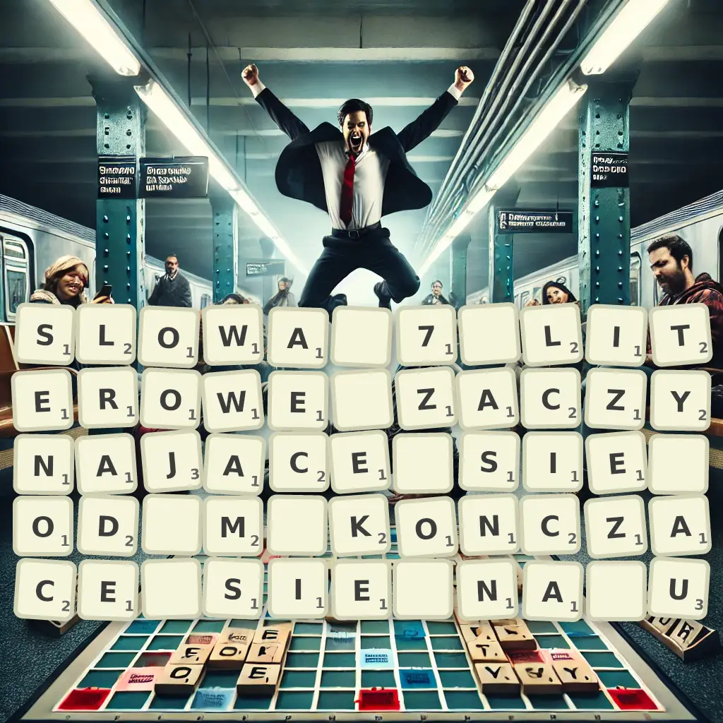Słowa 7-literowe, zaczynające się od M, kończące się na U