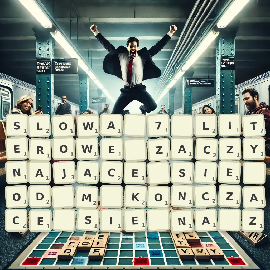 Słowa 7-literowe, zaczynające się od M, kończące się na Z
