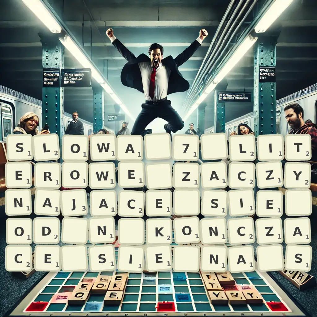 Słowa 7-literowe, zaczynające się od N, kończące się na S