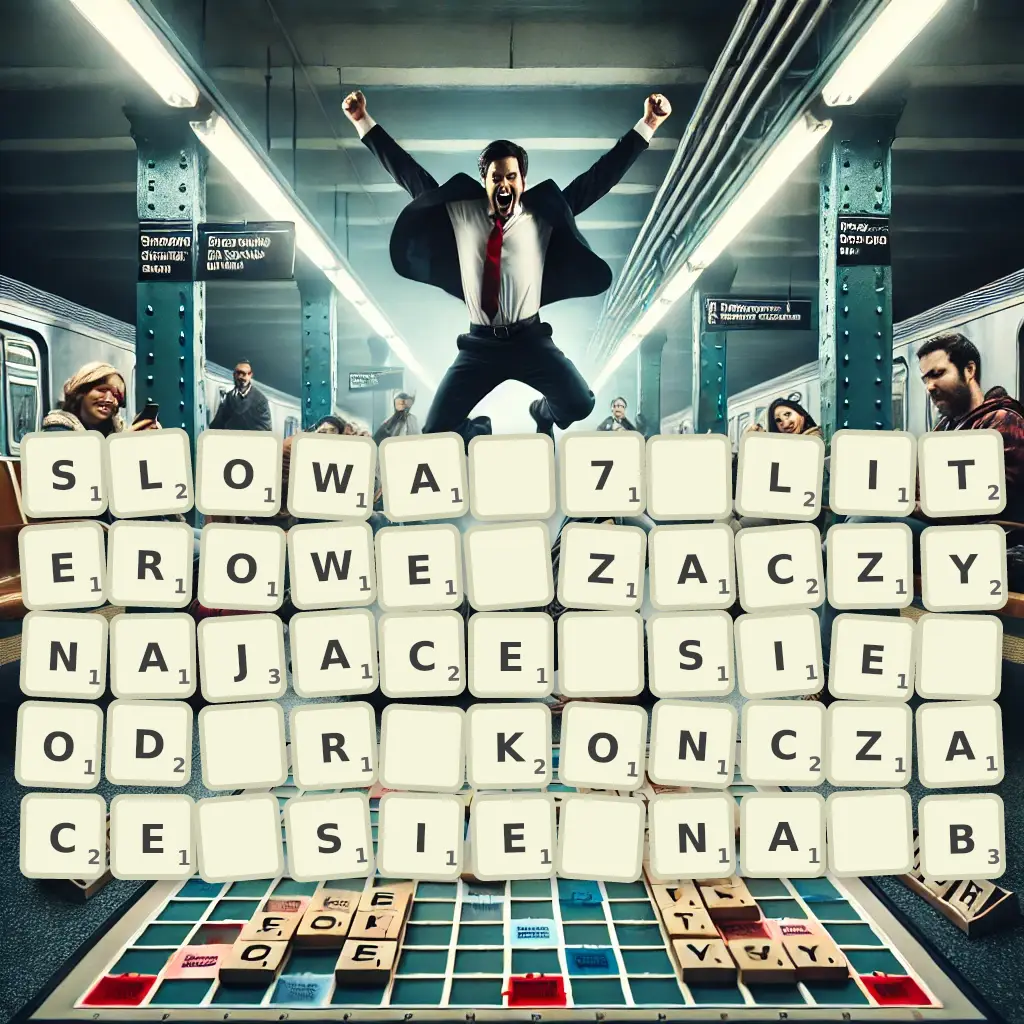 Słowa 7-literowe, zaczynające się od R, kończące się na B