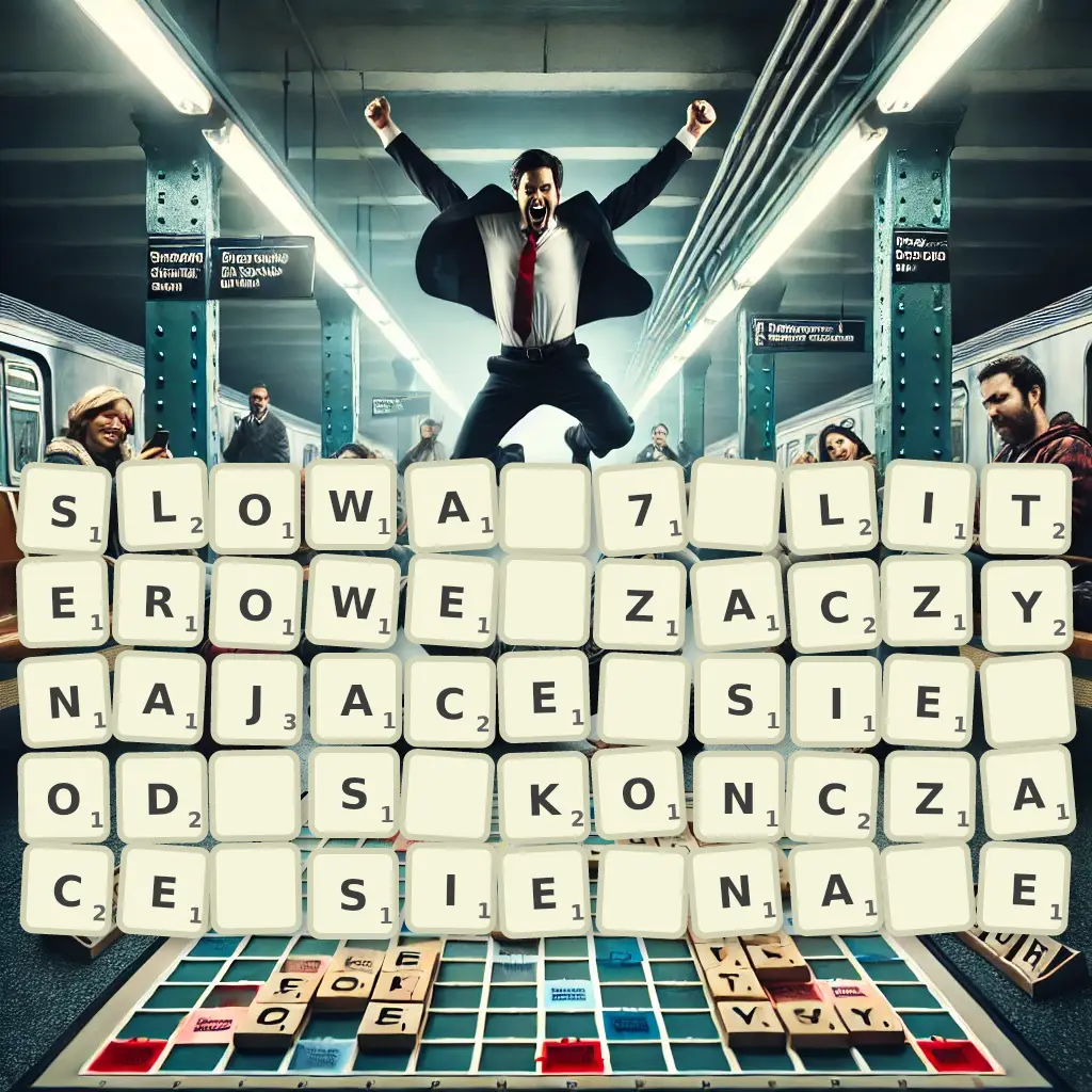 Słowa 7-literowe, zaczynające się od Ś, kończące się na E