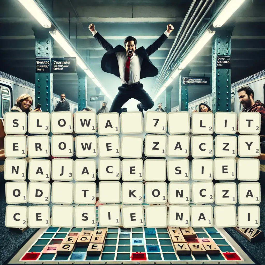 Słowa 7-literowe, zaczynające się od T, kończące się na I