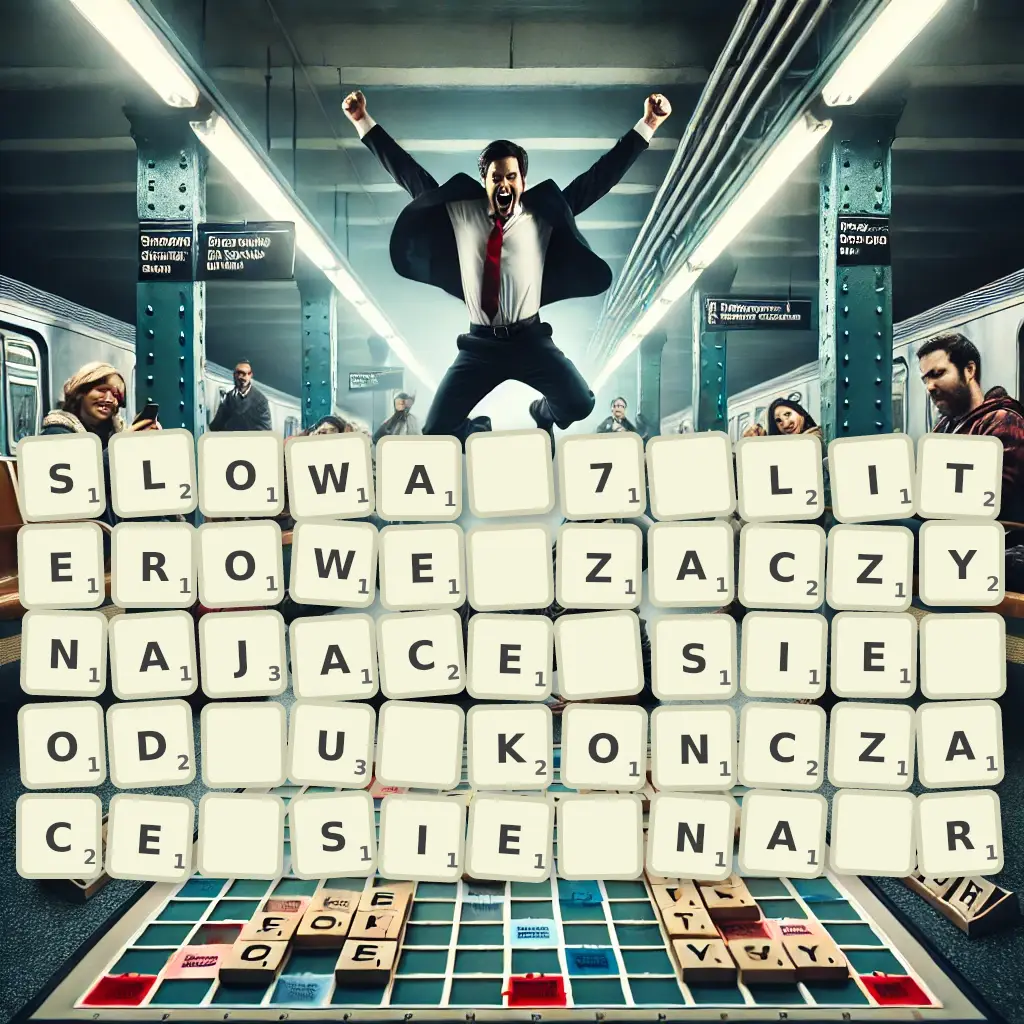 Słowa 7-literowe, zaczynające się od U, kończące się na R