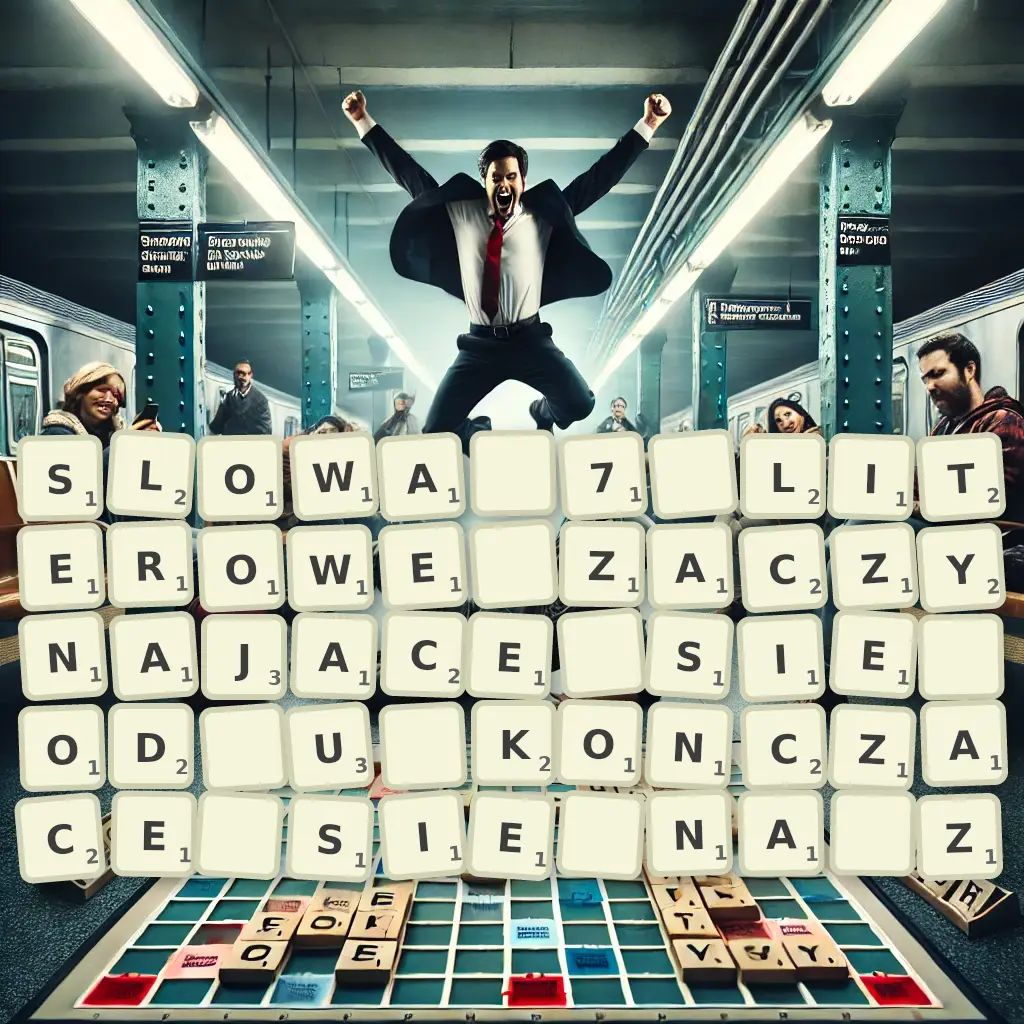 Słowa 7-literowe, zaczynające się od U, kończące się na Ź