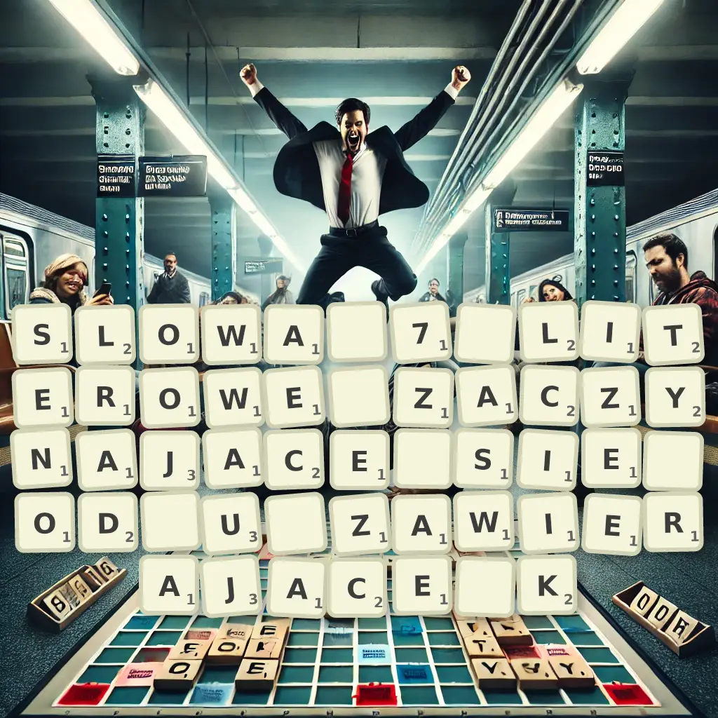 Słowa 7-literowe, zaczynające się od U, zawierające K