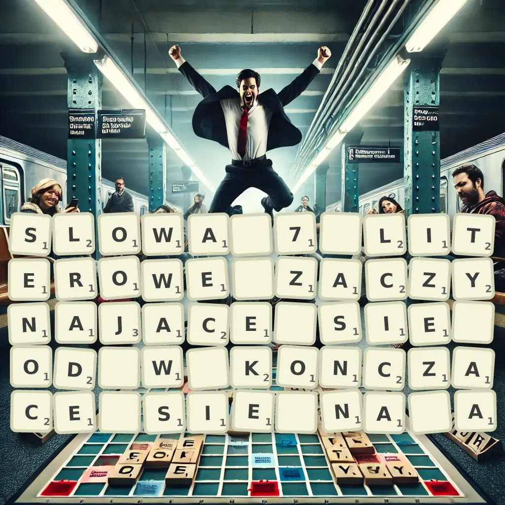 Słowa 7-literowe, zaczynające się od W, kończące się na A