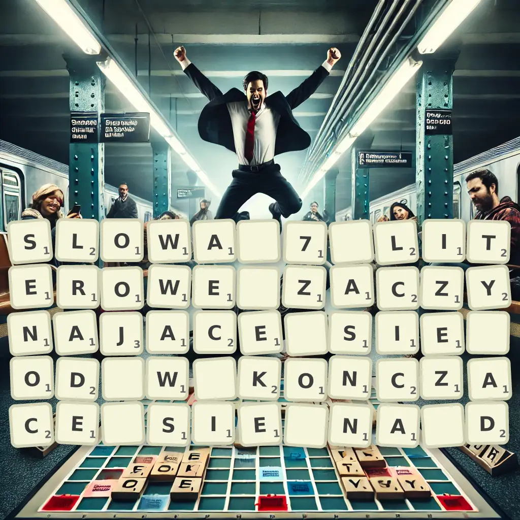 Słowa 7-literowe, zaczynające się od W, kończące się na D