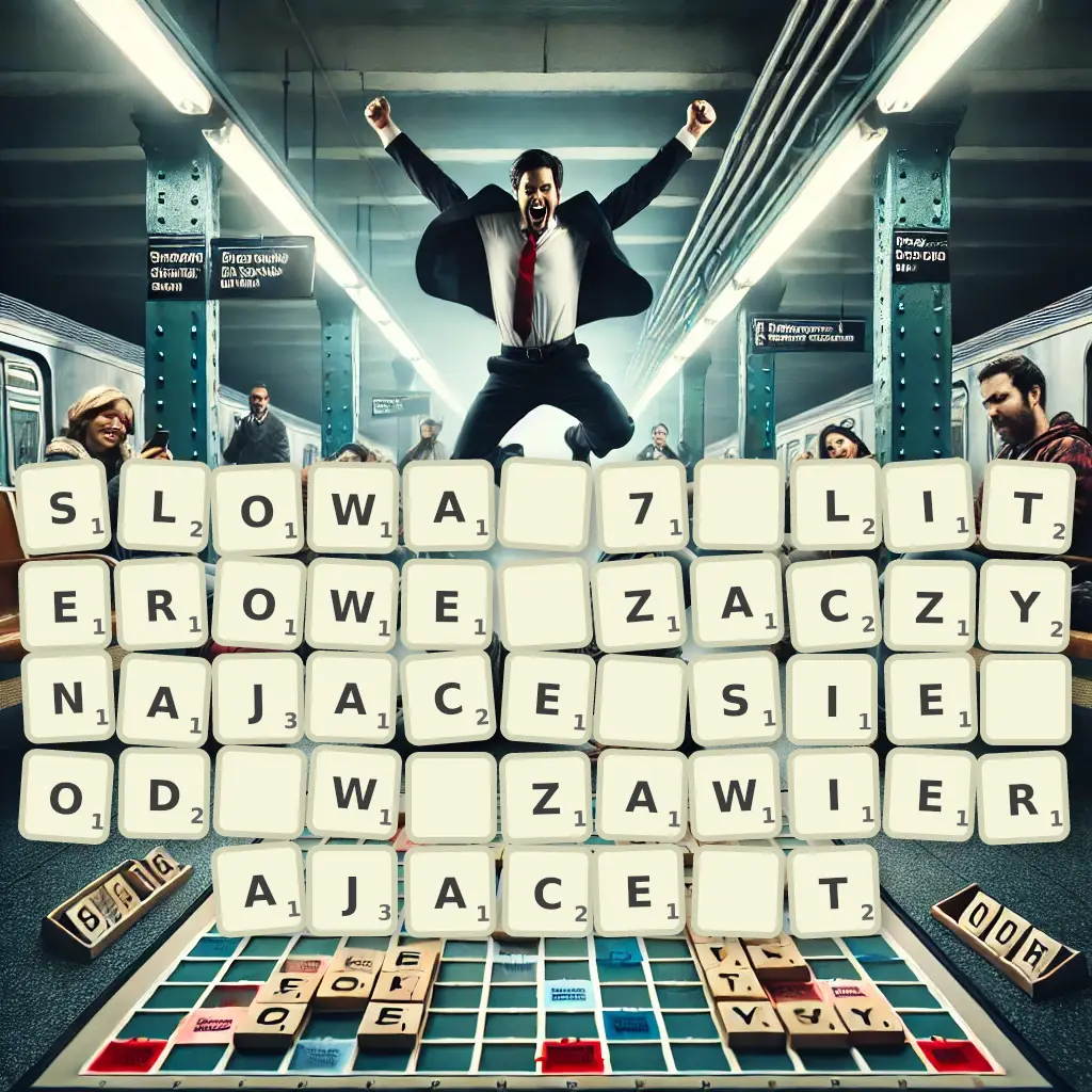 Słowa 7-literowe, zaczynające się od W, zawierające T