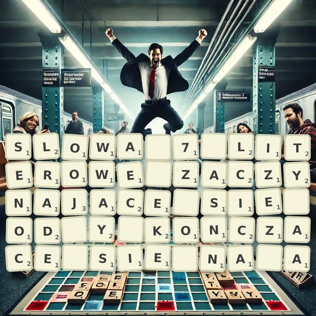 Słowa 7-literowe, zaczynające się od Y, kończące się na Ą