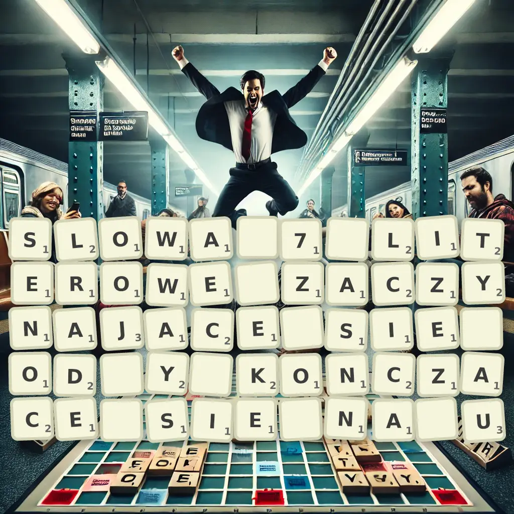 Słowa 7-literowe, zaczynające się od Y, kończące się na U