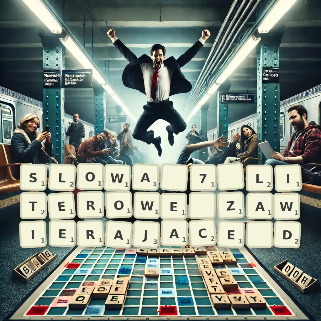 Słowa 7-literowe, zawierające D