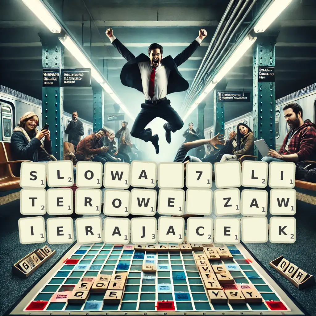 Słowa 7-literowe, zawierające K
