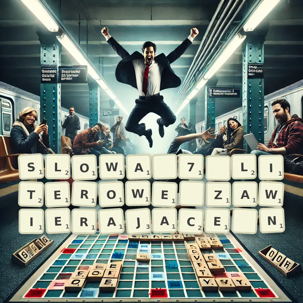 Słowa 7-literowe, zawierające N