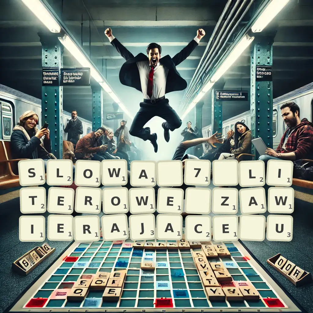 Słowa 7-literowe, zawierające U