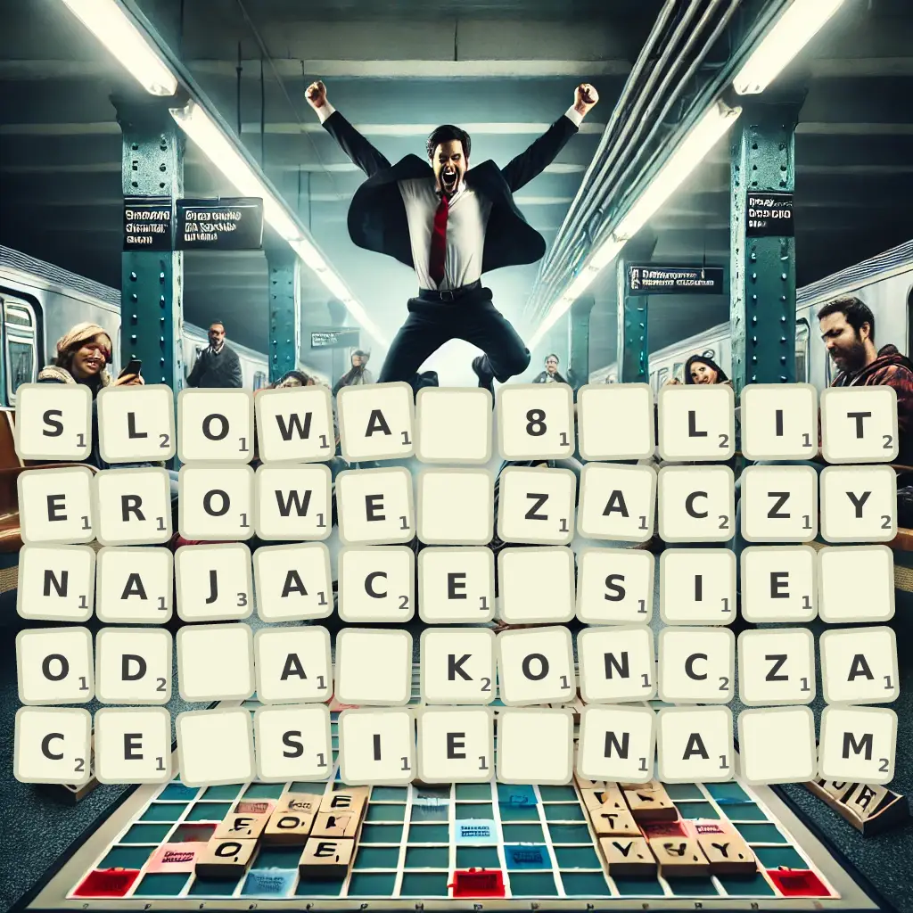 Słowa 8-literowe, zaczynające się od A, kończące się na M