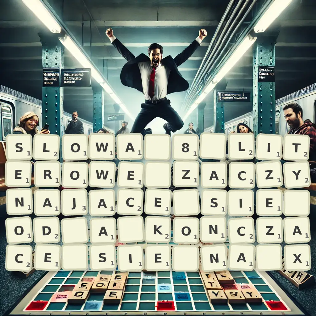 Słowa 8-literowe, zaczynające się od A, kończące się na X