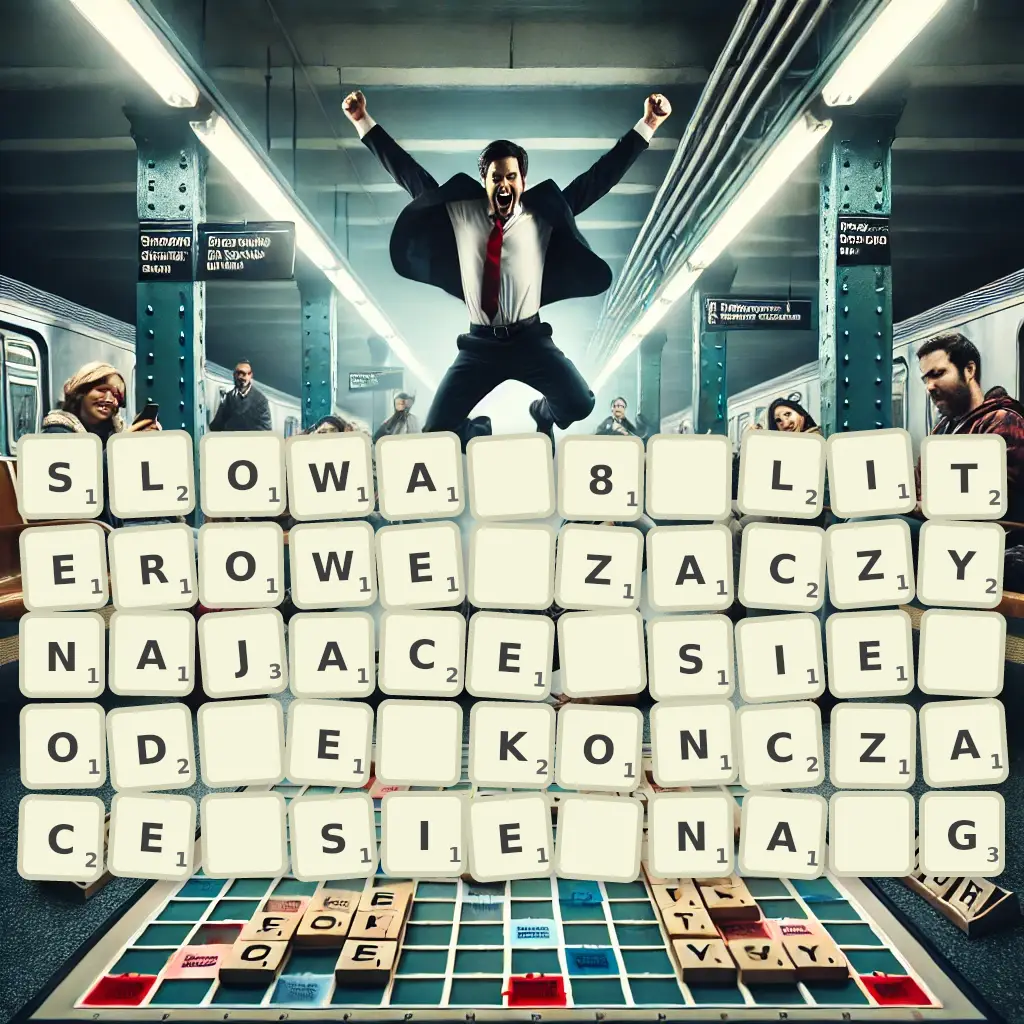 Słowa 8-literowe, zaczynające się od E, kończące się na G