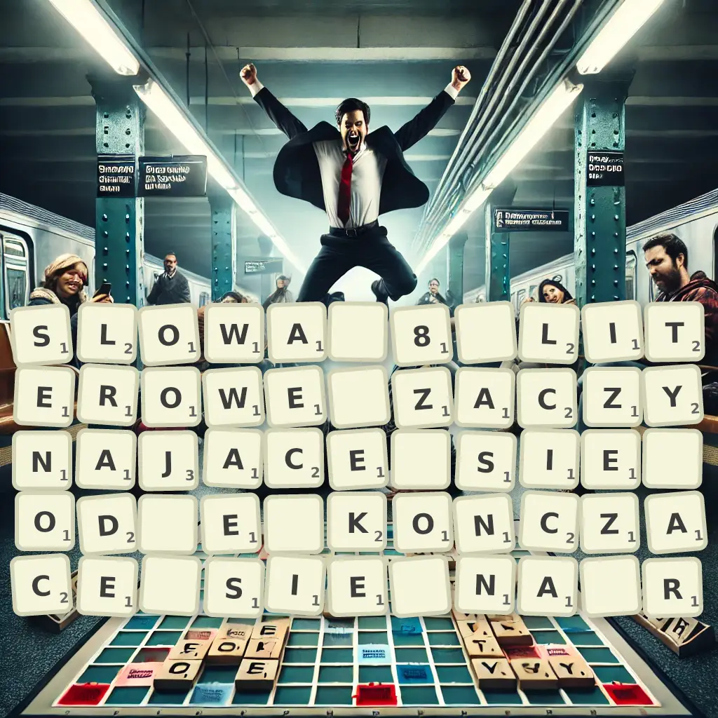 Słowa 8-literowe, zaczynające się od E, kończące się na R