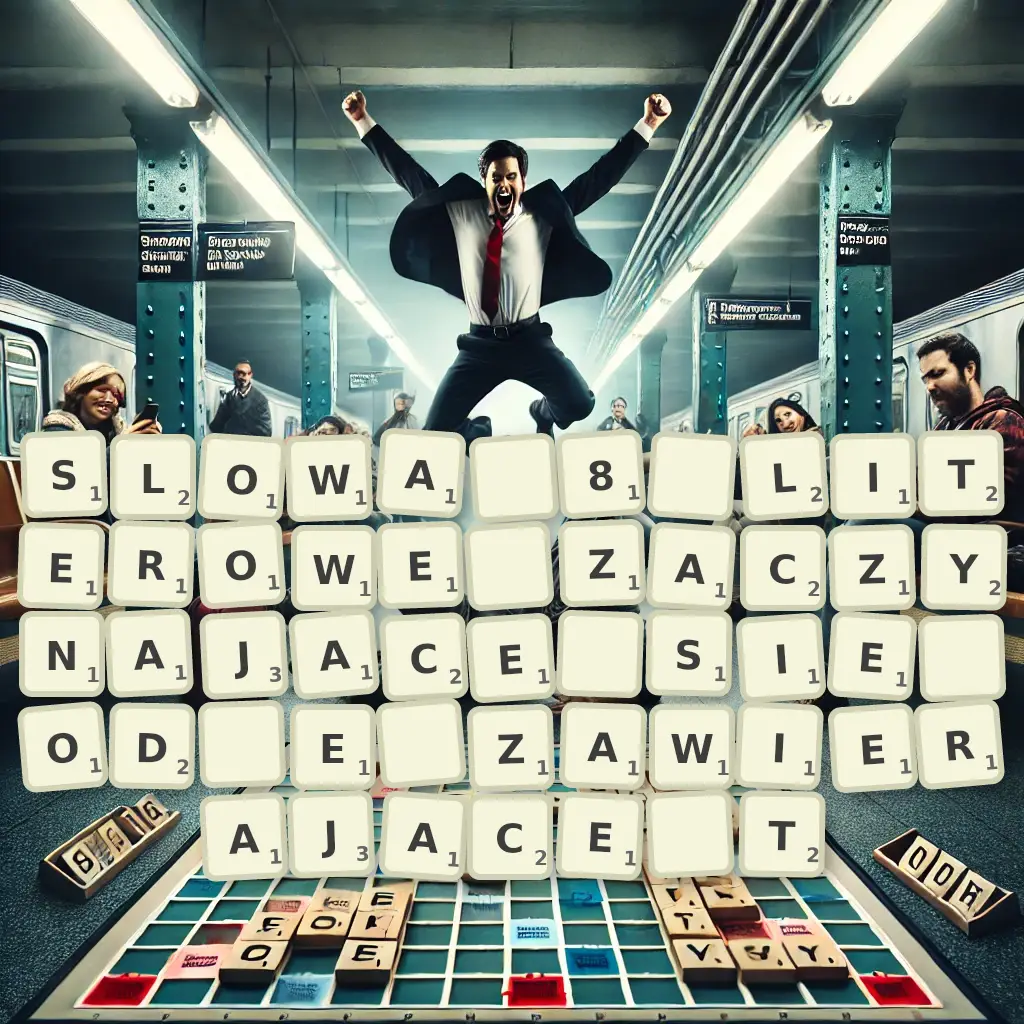 Słowa 8-literowe, zaczynające się od E, zawierające T