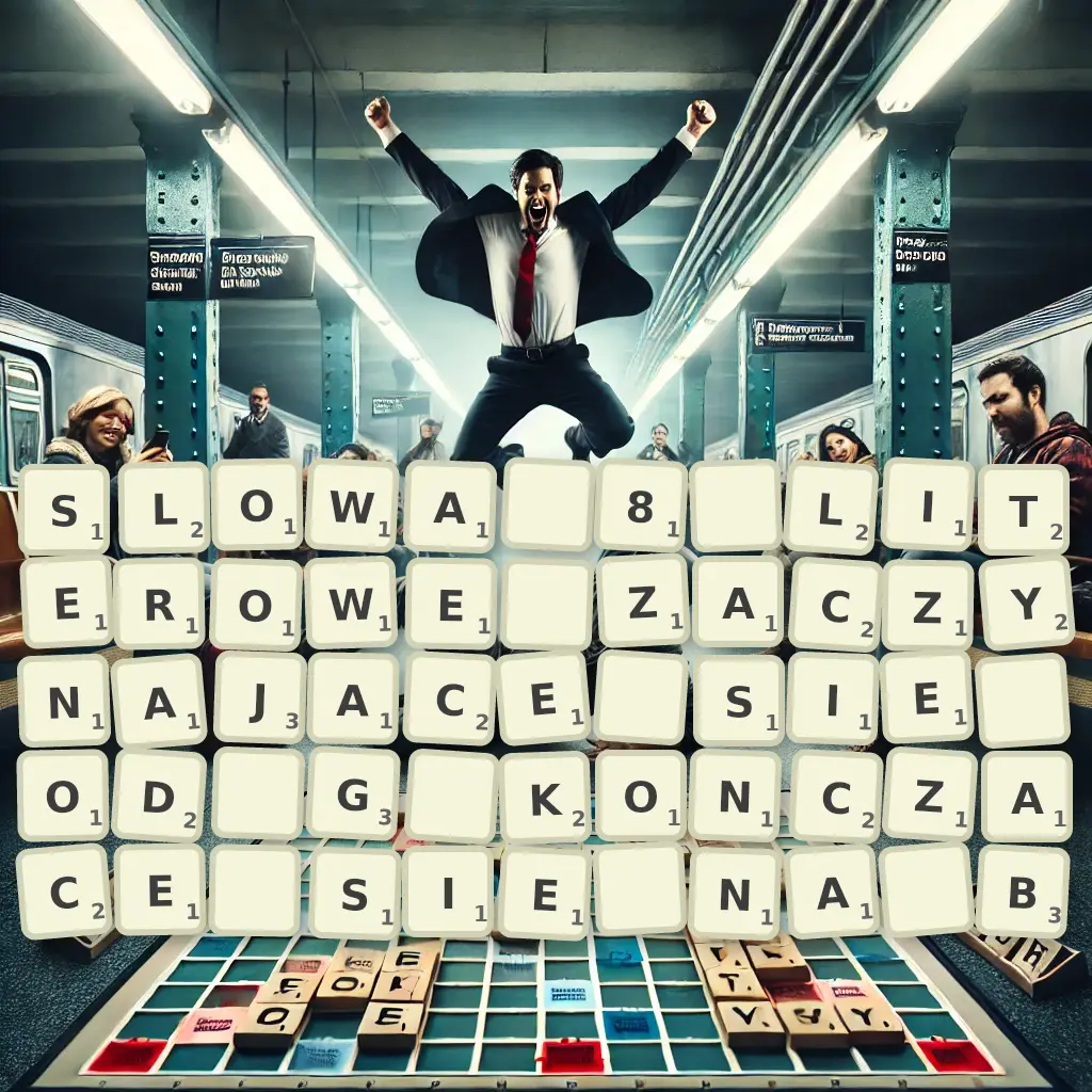 Słowa 8-literowe, zaczynające się od G, kończące się na B