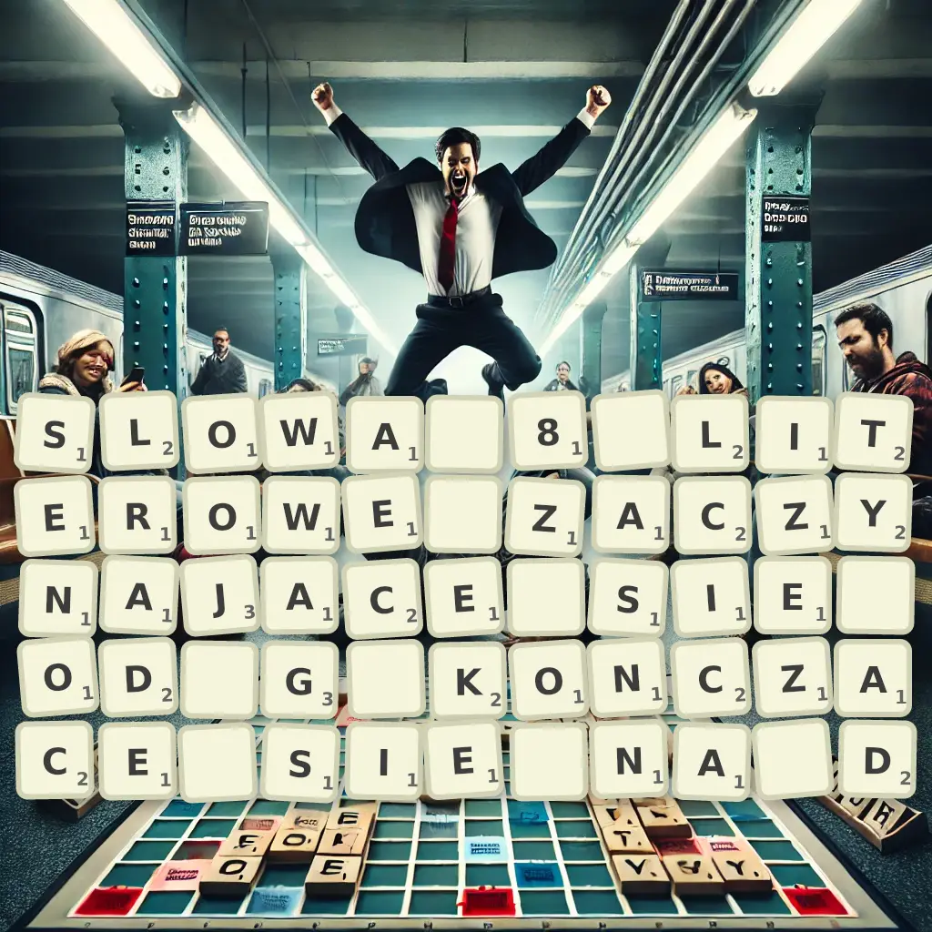 Słowa 8-literowe, zaczynające się od G, kończące się na D