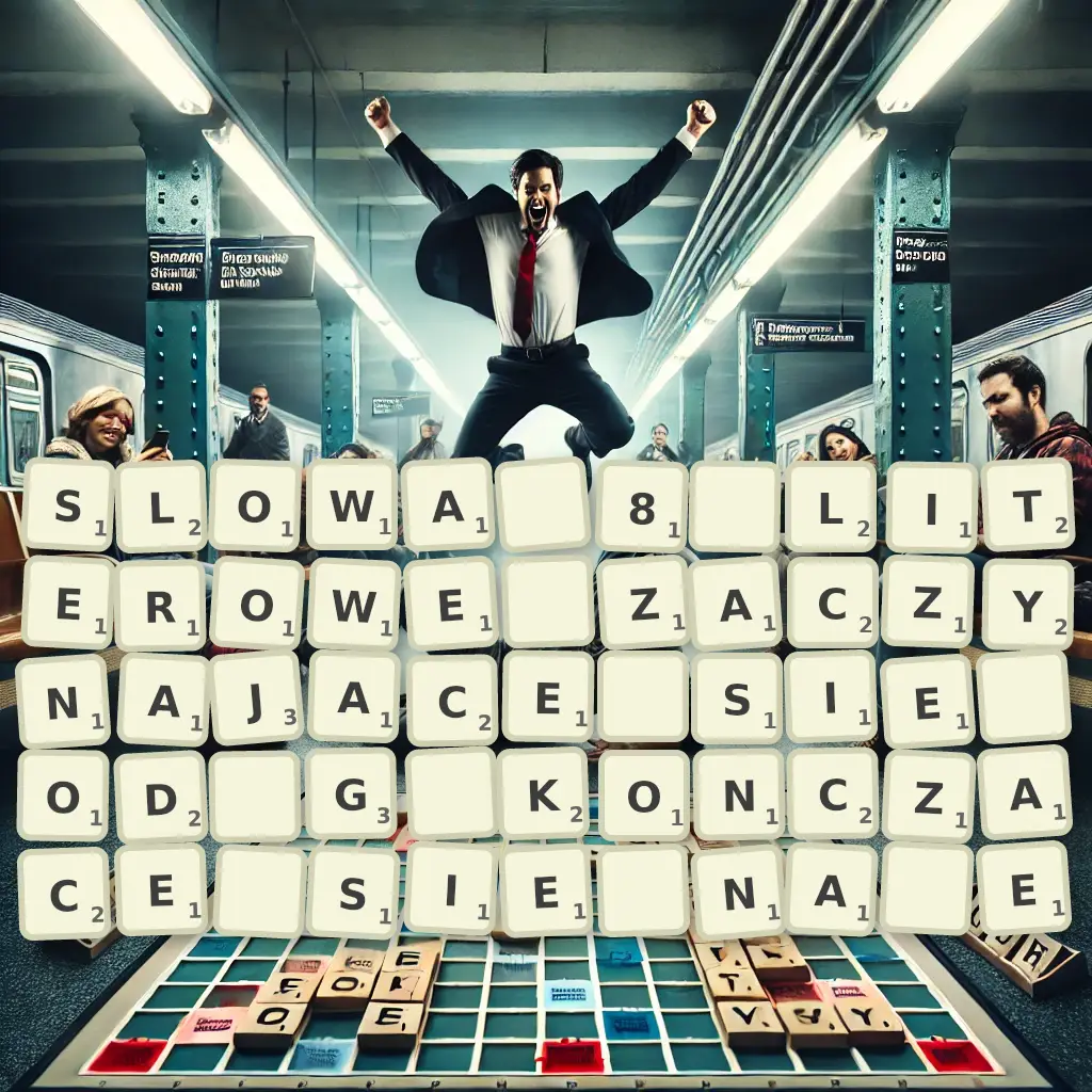 Słowa 8-literowe, zaczynające się od G, kończące się na Ę