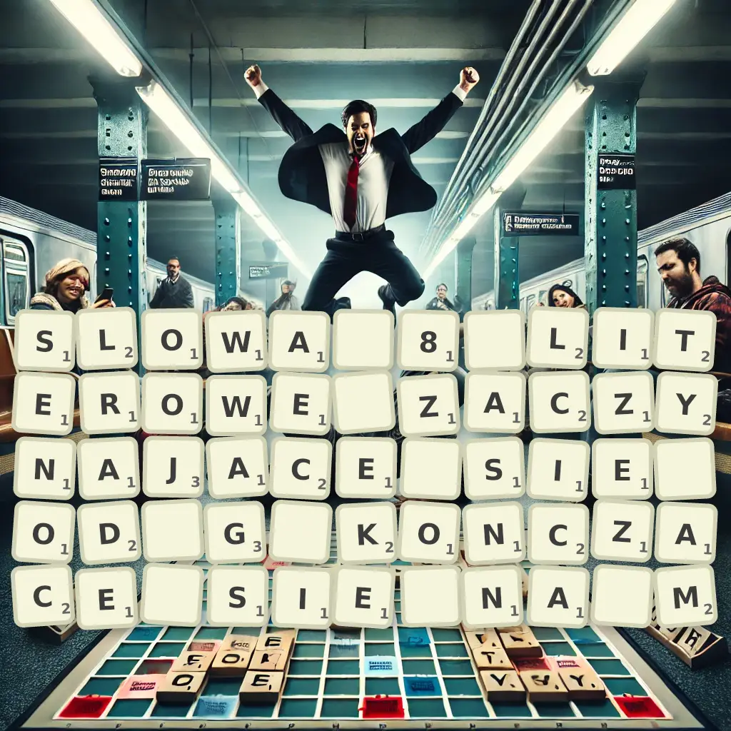 Słowa 8-literowe, zaczynające się od G, kończące się na M