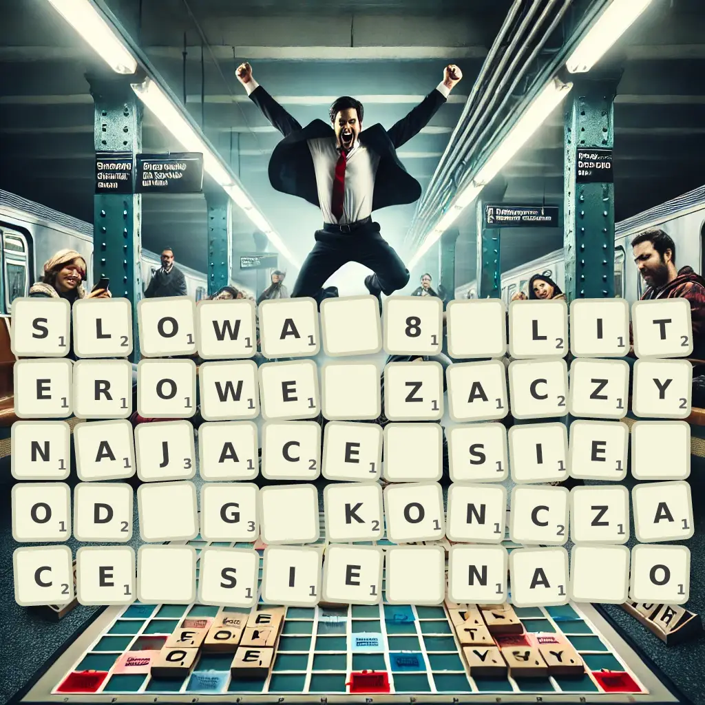 Słowa 8-literowe, zaczynające się od G, kończące się na O