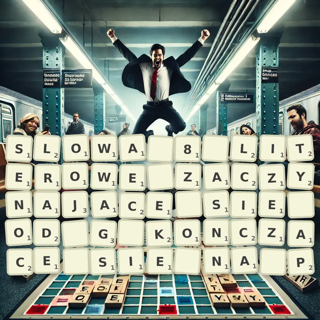 Słowa 8-literowe, zaczynające się od G, kończące się na P