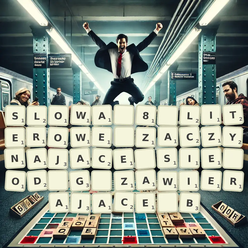 Słowa 8-literowe, zaczynające się od G, zawierające B