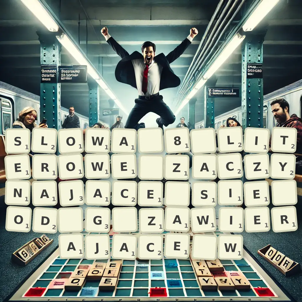 Słowa 8-literowe, zaczynające się od G, zawierające W