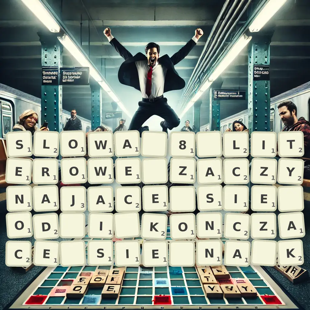Słowa 8-literowe, zaczynające się od I, kończące się na K