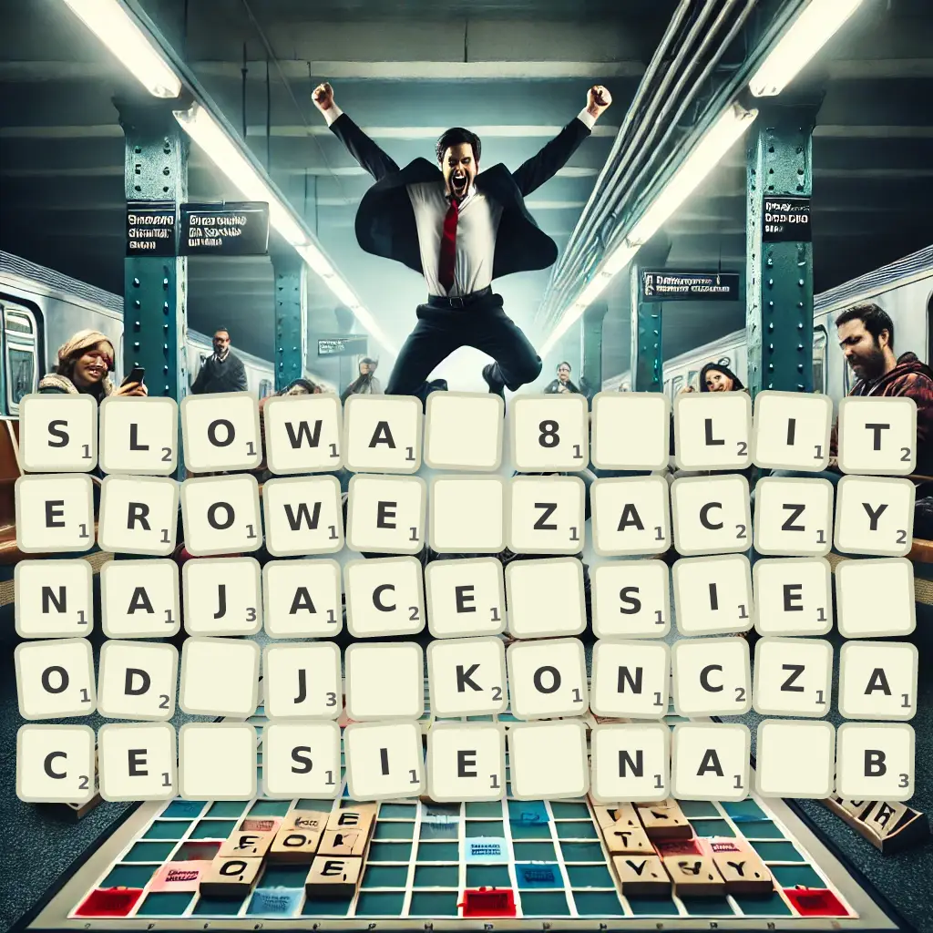 Słowa 8-literowe, zaczynające się od J, kończące się na B