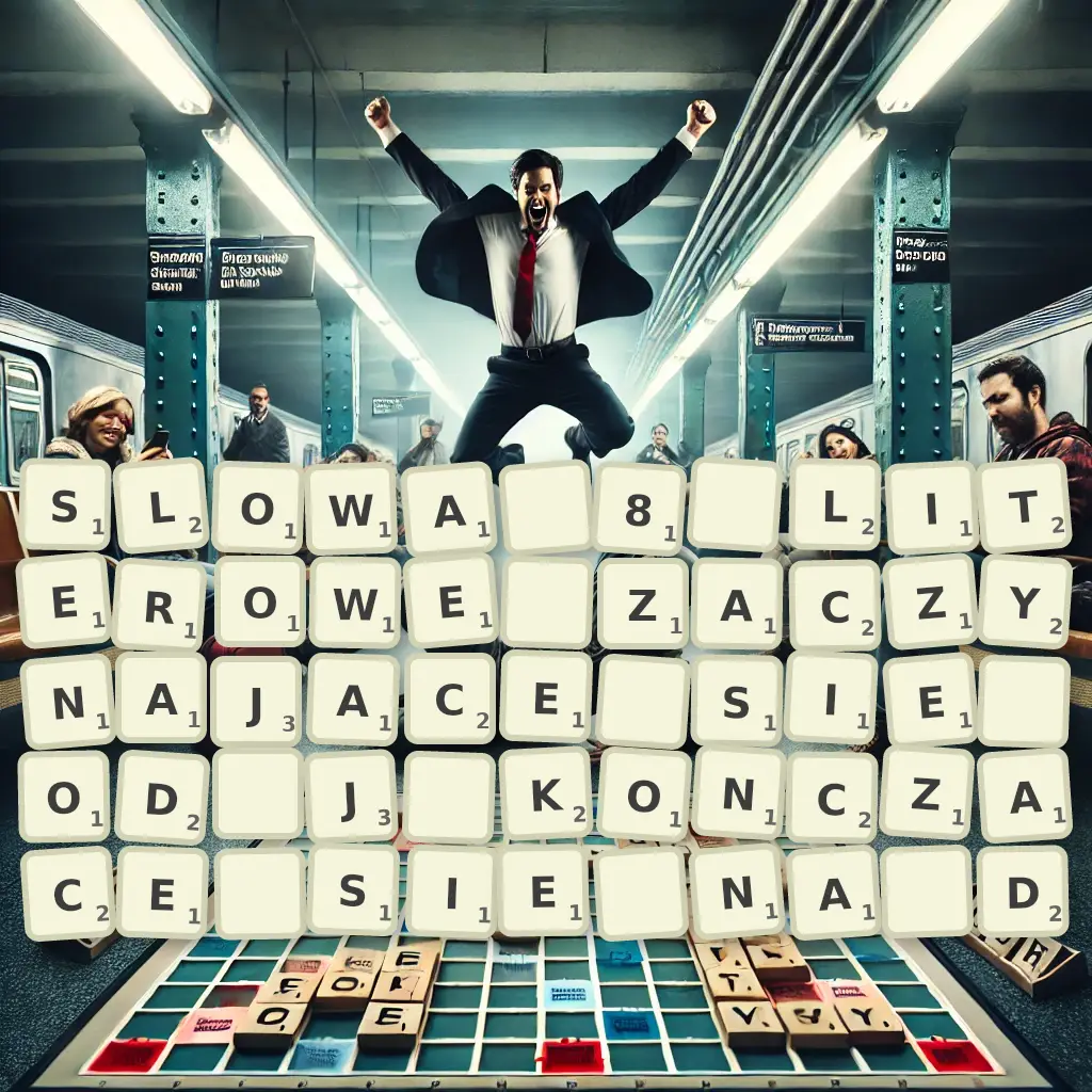 Słowa 8-literowe, zaczynające się od J, kończące się na D