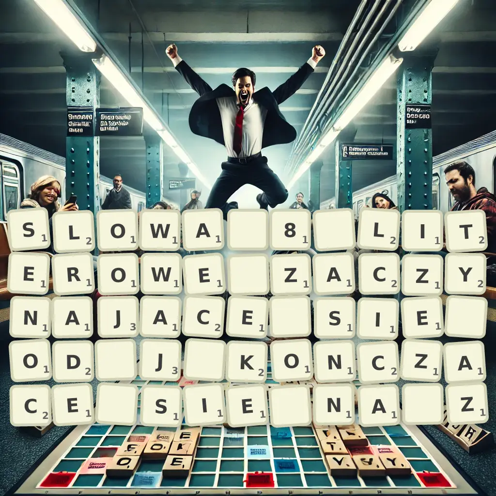 Słowa 8-literowe, zaczynające się od J, kończące się na Ż