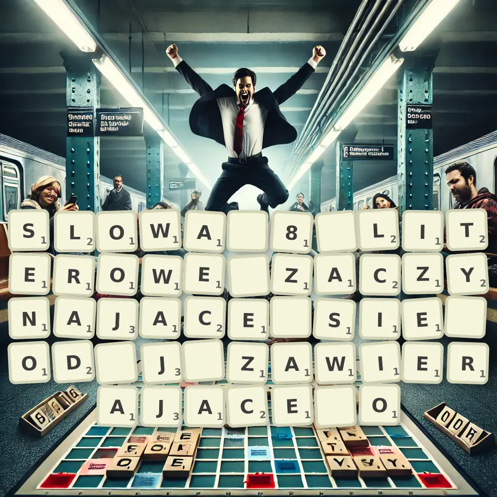 Słowa 8-literowe, zaczynające się od J, zawierające Ó