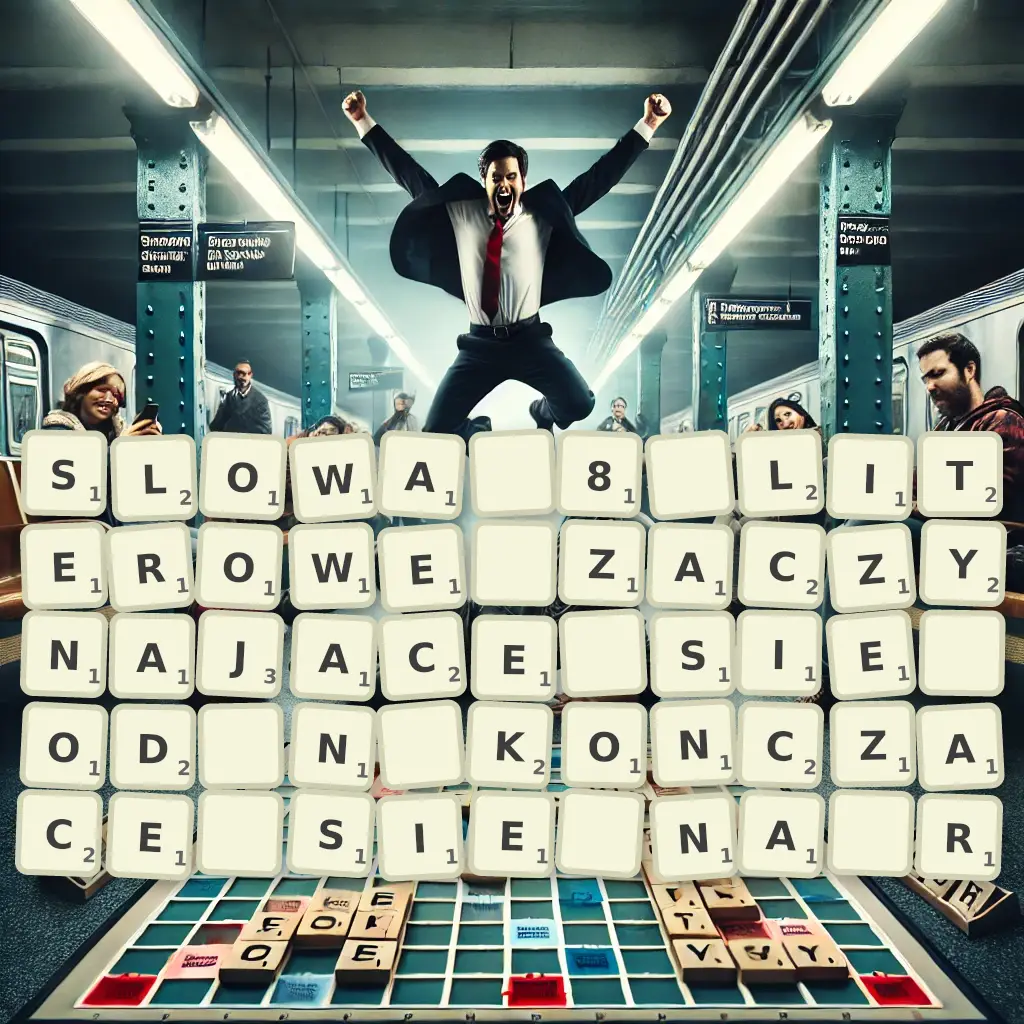 Słowa 8-literowe, zaczynające się od N, kończące się na R