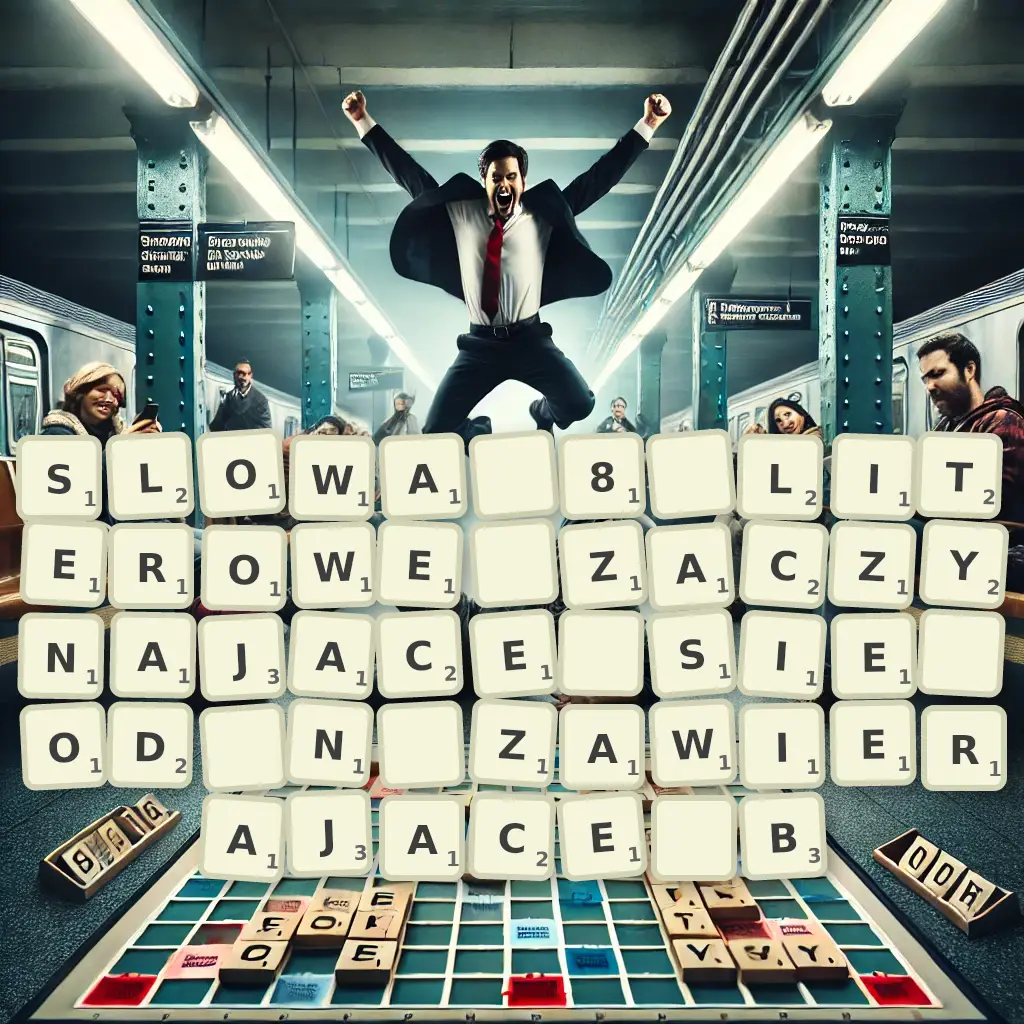 Słowa 8-literowe, zaczynające się od N, zawierające B