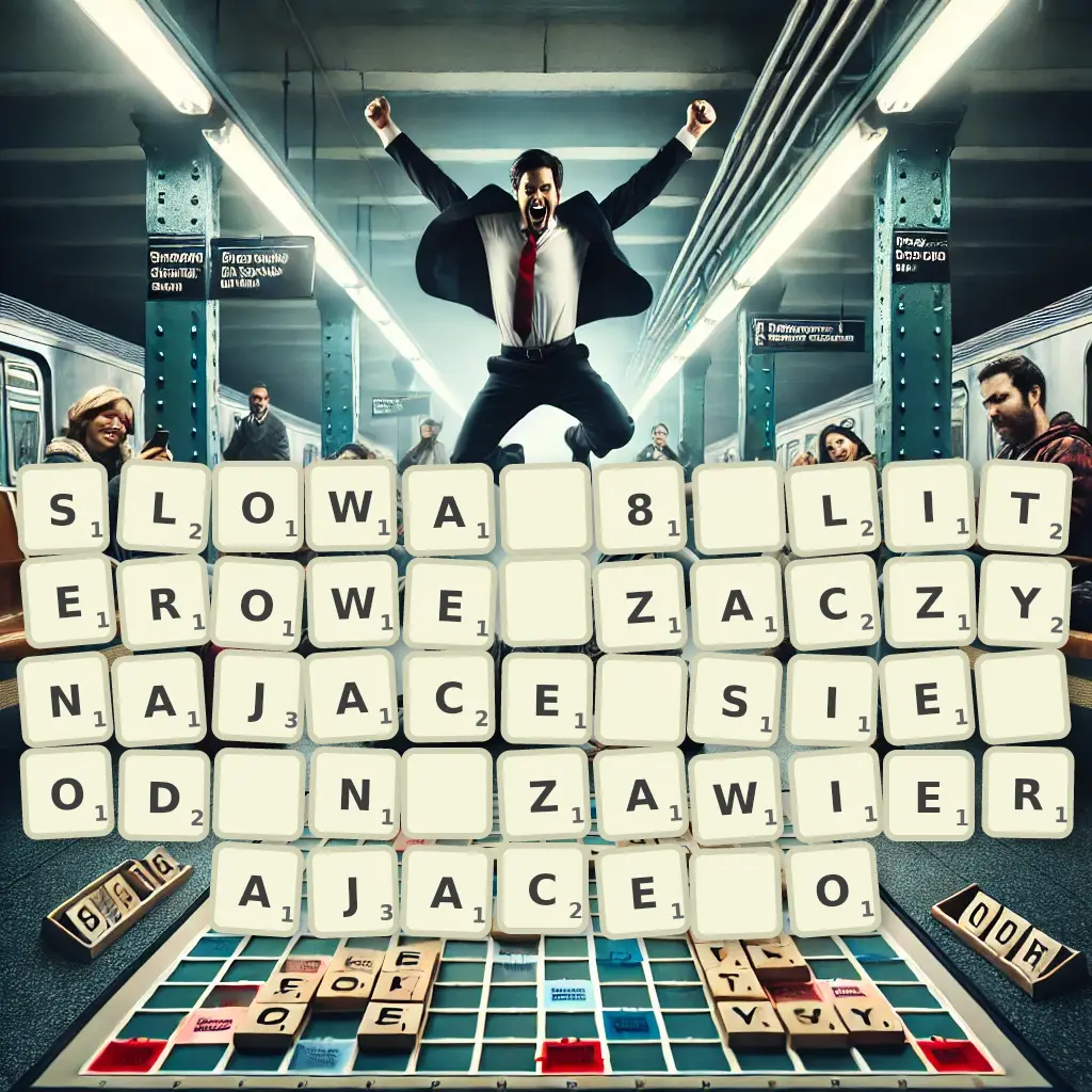 Słowa 8-literowe, zaczynające się od N, zawierające Ó