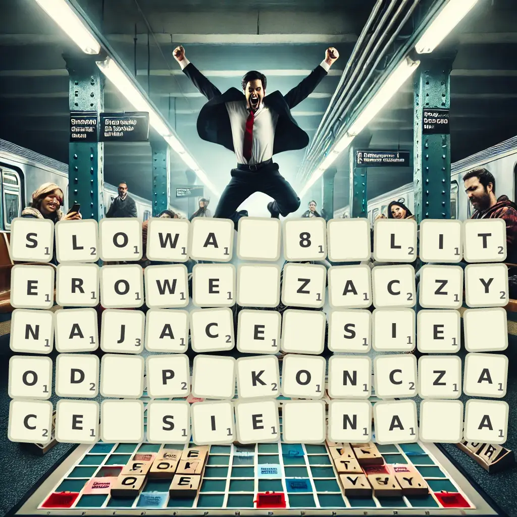 Słowa 8-literowe, zaczynające się od P, kończące się na Ą