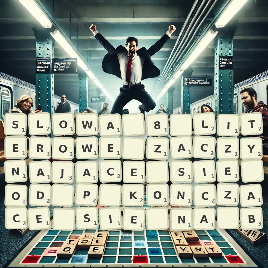 Słowa 8-literowe, zaczynające się od P, kończące się na B