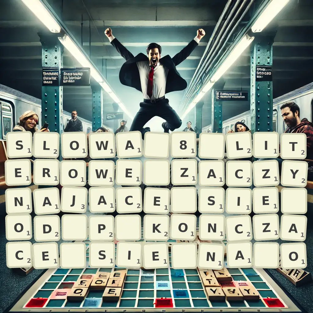 Słowa 8-literowe, zaczynające się od P, kończące się na O