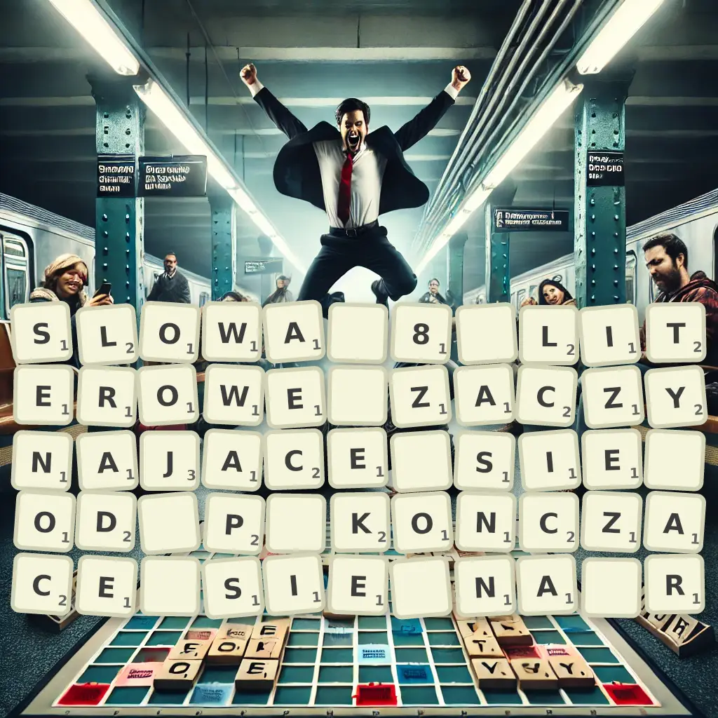 Słowa 8-literowe, zaczynające się od P, kończące się na R